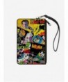 Limited-time Offer DC Comics Retro Batman 6 Comic Book Covers Stacked Wallet Canvas Zip Clutch $6.62 Clutches