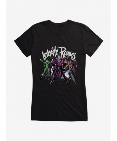 Crazy Deals DC Comics Batman Loveable Rogues Girls T-Shirt $7.97 T-Shirts